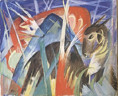 Fairy Animals i (mk34), Franz Marc